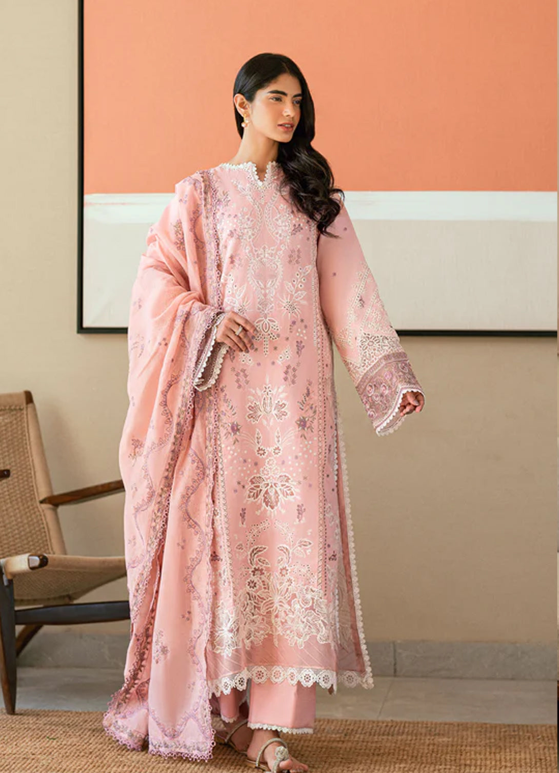 Florent - Eid Edit Luxury Lawn'25 - FL-6A