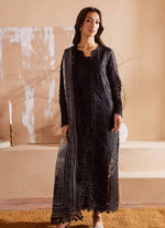Nureh Monochrome Luxury Lawn'25 - NE- 168