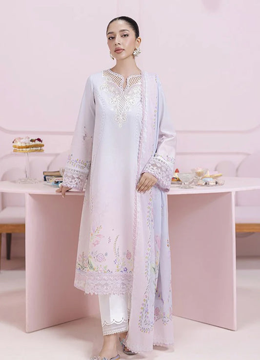 Qalamkar Q Prints Lawn'25 - EM-01 (В) BLAIR