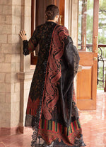 Maria B - Winter Luxe - Embroidered Velvet Suit | DL-1204