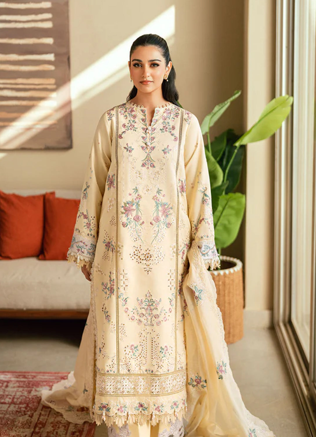 Florent - Eid Edit Luxury Lawn'25 - FL-5B