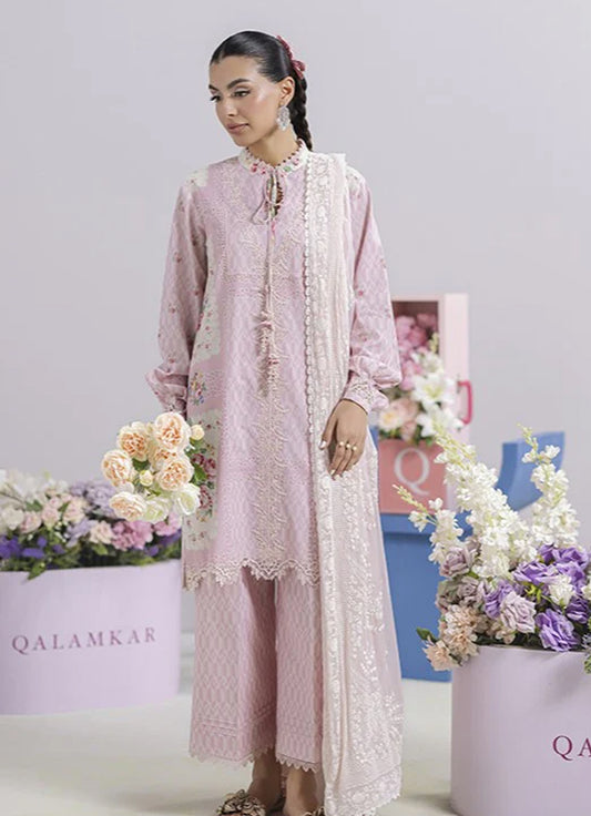 Qalamkar Q Prints Lawn'25 - EM-02 (В) KIRA