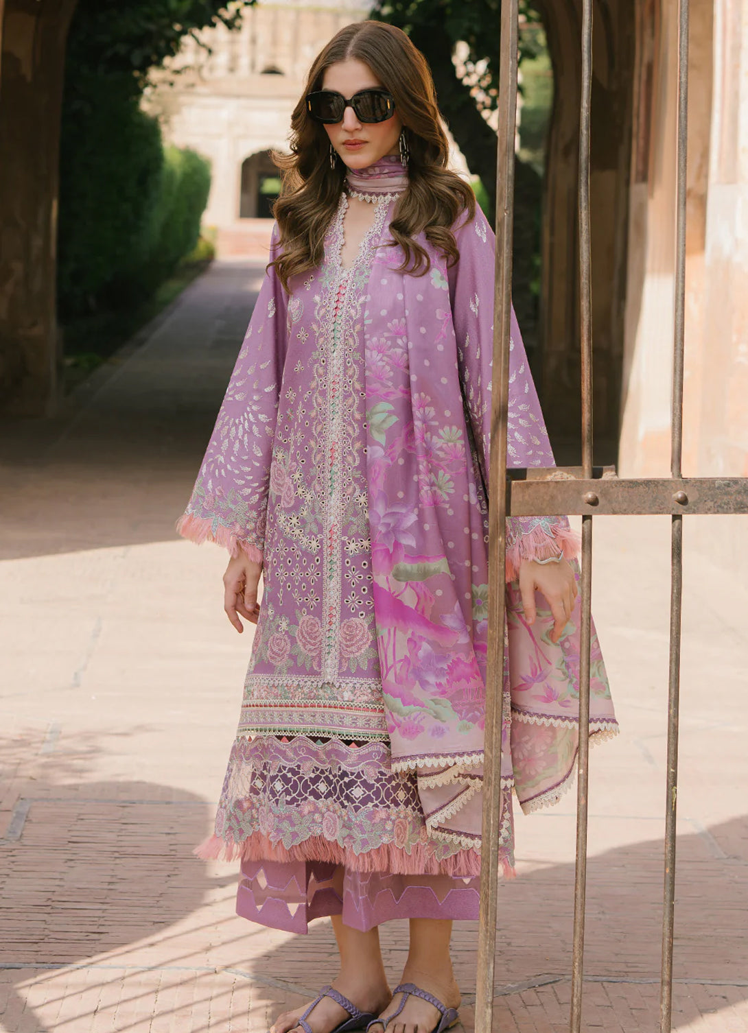 Bin Ilyas - Gulabi Baagh - 155 A | 3 PC Karandi