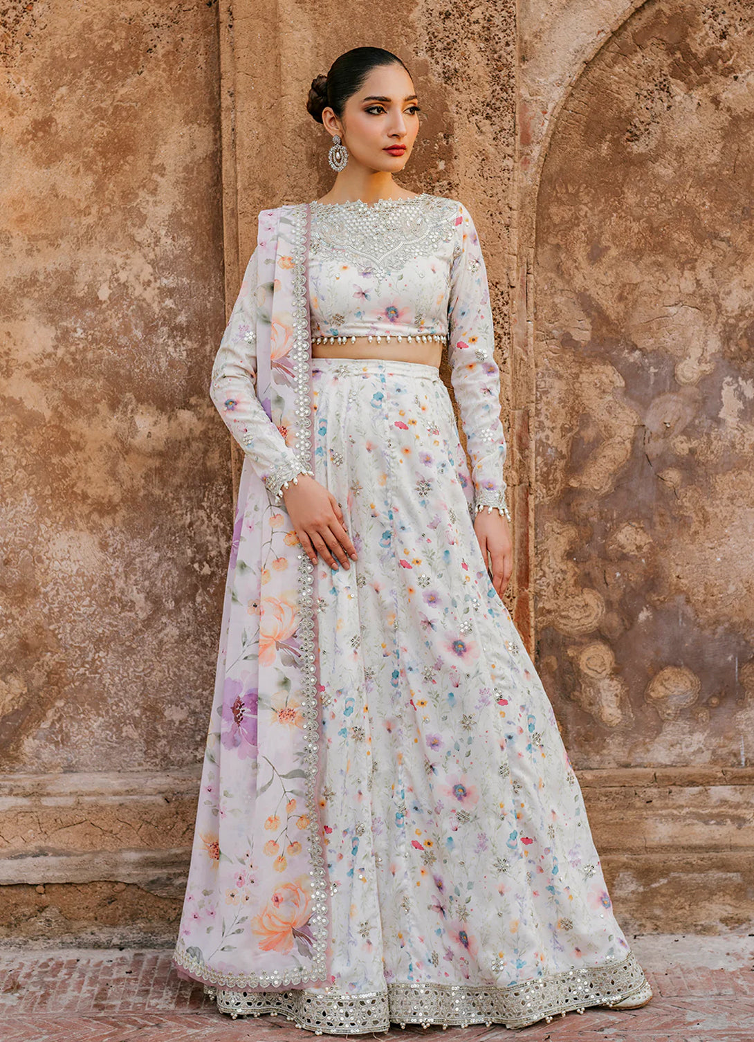 Iznik - Printed Georgette - UE-316