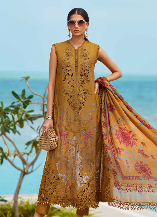Maria B Luxury Lawn Eid'25 - 06