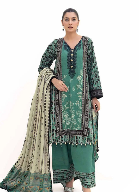 Gul Ahmed - Embroidered Khaddar - 3PC - CN-42004