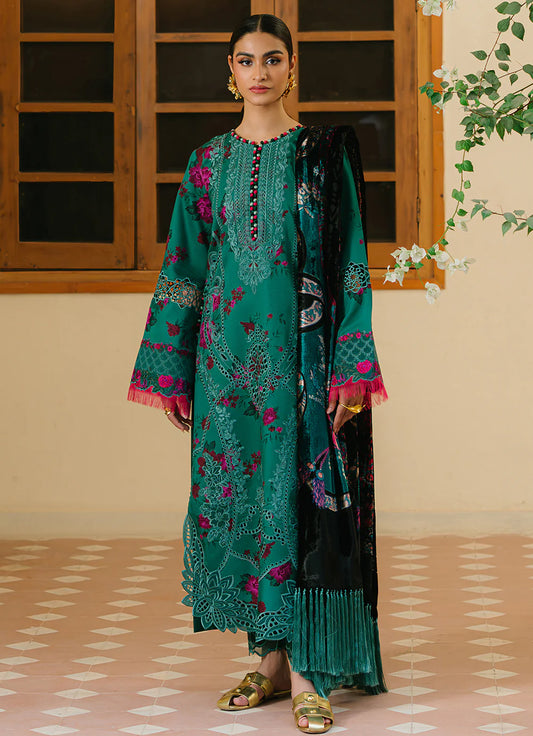 Bin Ilyas - Olivia Embroidered Winter - 526 - B | 3 PC Kotrai