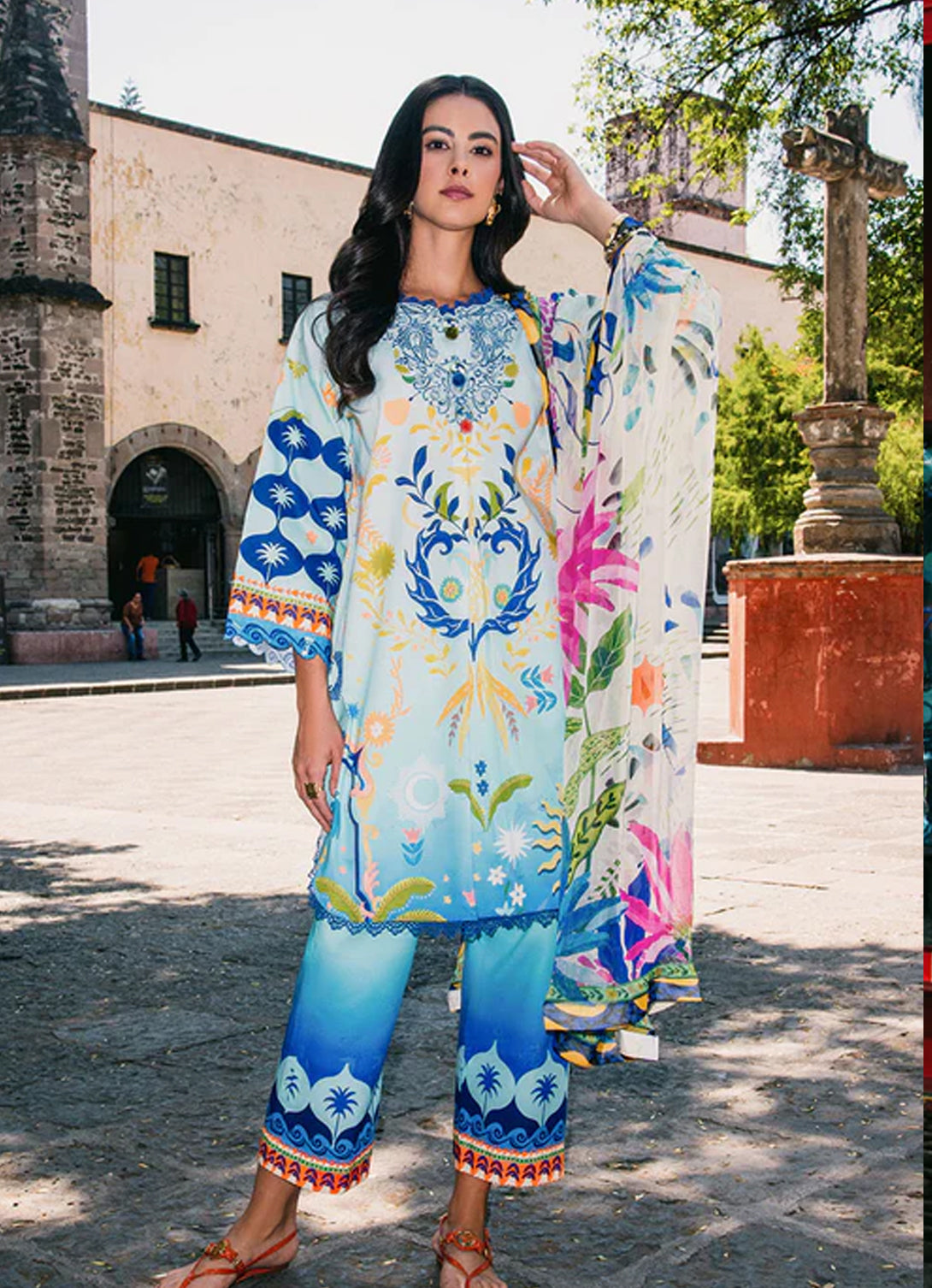 Mushq La Dolce Hemline Prints'25 Vol 2 - Floral Paradise