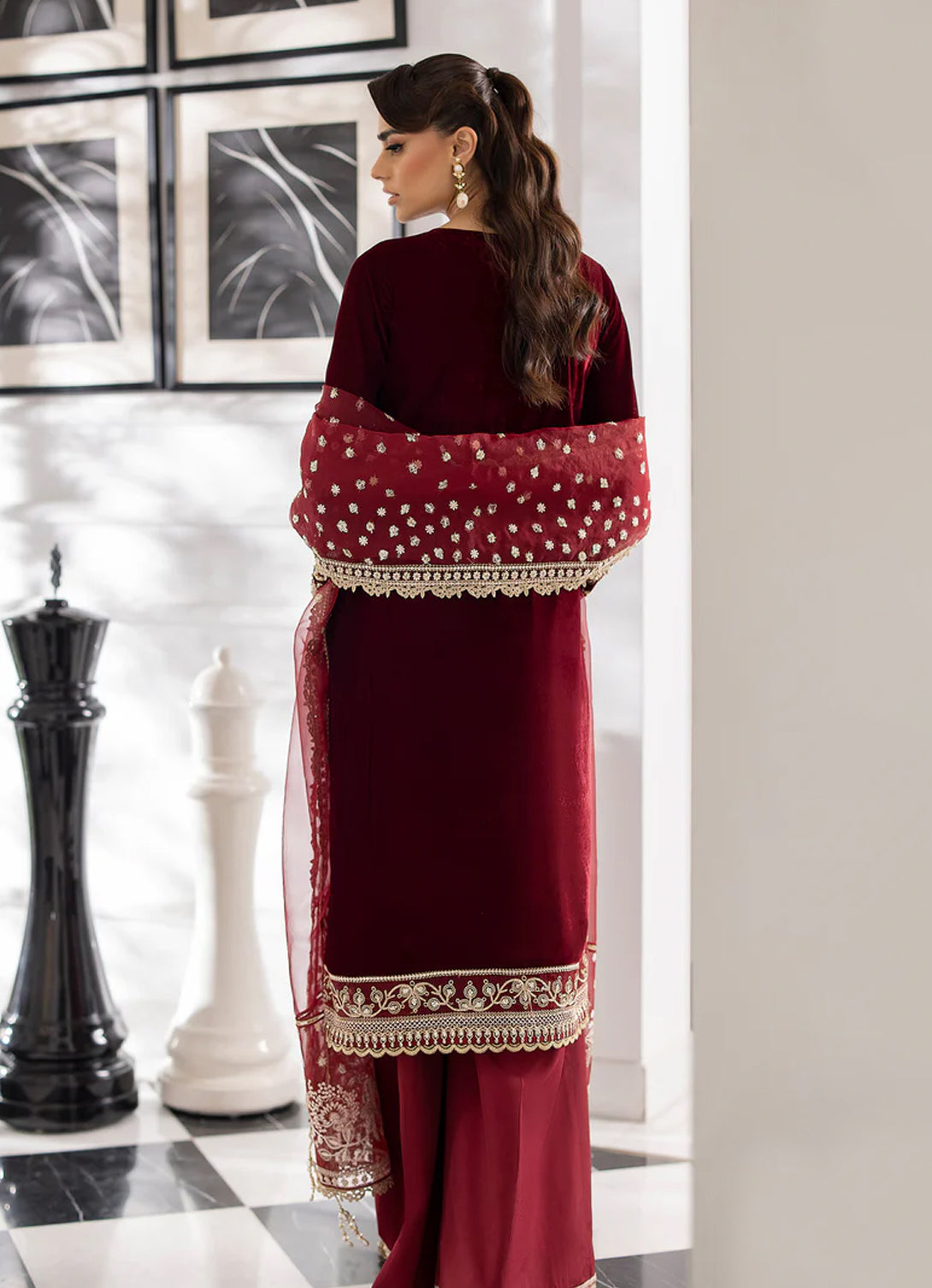 Sardinia - La'More Wedding Formals - Maroon Muse