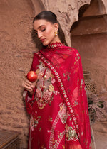 Saira Shakira Breeze Luxury Lawn’26-Rose-6A