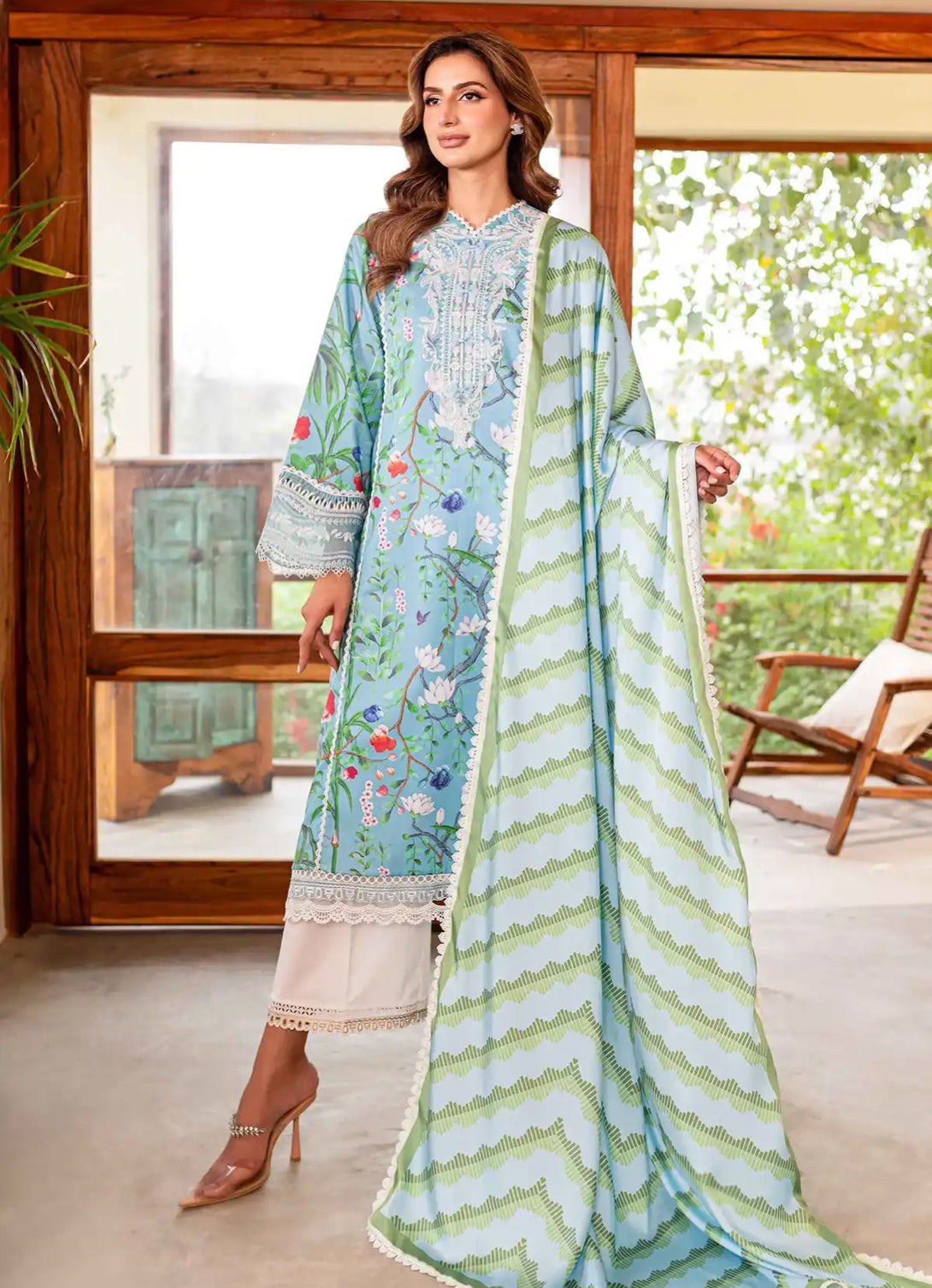 Sable Vogue Shiree Lawn'24 SSC-05