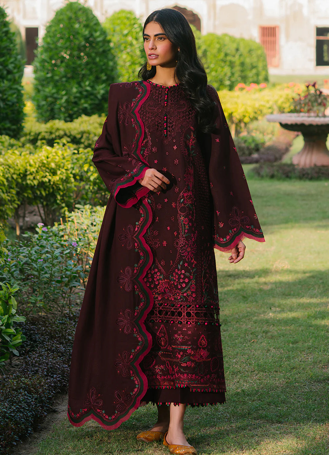 Bin Ilyas - Gulabi Baagh - 154 B | 3 PC Karandi