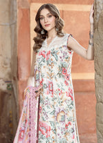 Bin Ilyas Naqsh Naaz Luxury Lawn '25 - 2085 - C