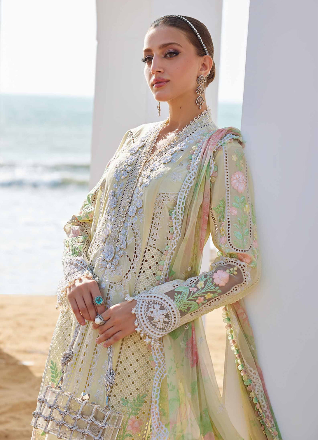 Maria B Luxury Lawn Eid'25 - 04