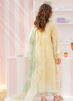 Nureh Gardenia Emb Printed Lawn'25 - NSG-188