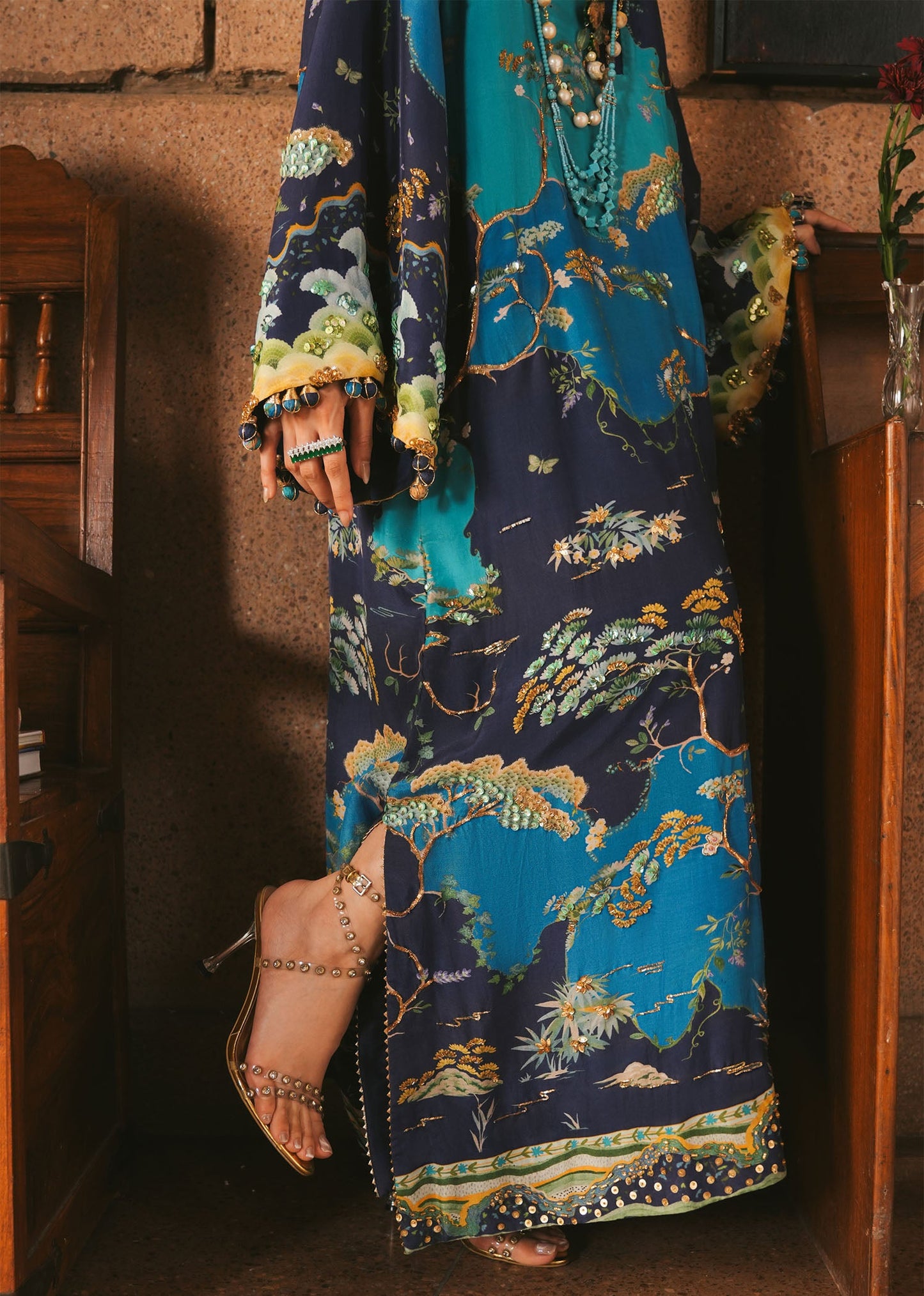 Crimson Wedding Prints’26-Laila-Midnight