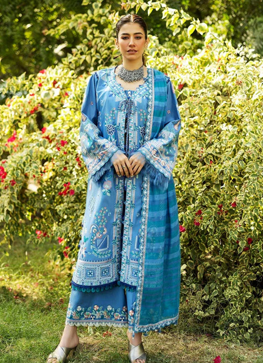 Sadaf Fawad Khan Luxury Lawn '25 Vol 1 - WISTERIA - A