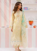 Nureh Gardenia Emb Printed Lawn'25 - NSG-188