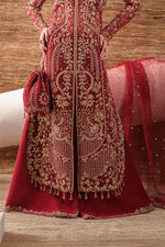 Emaan Adeel Luxury Formals’26-Ruby Veil