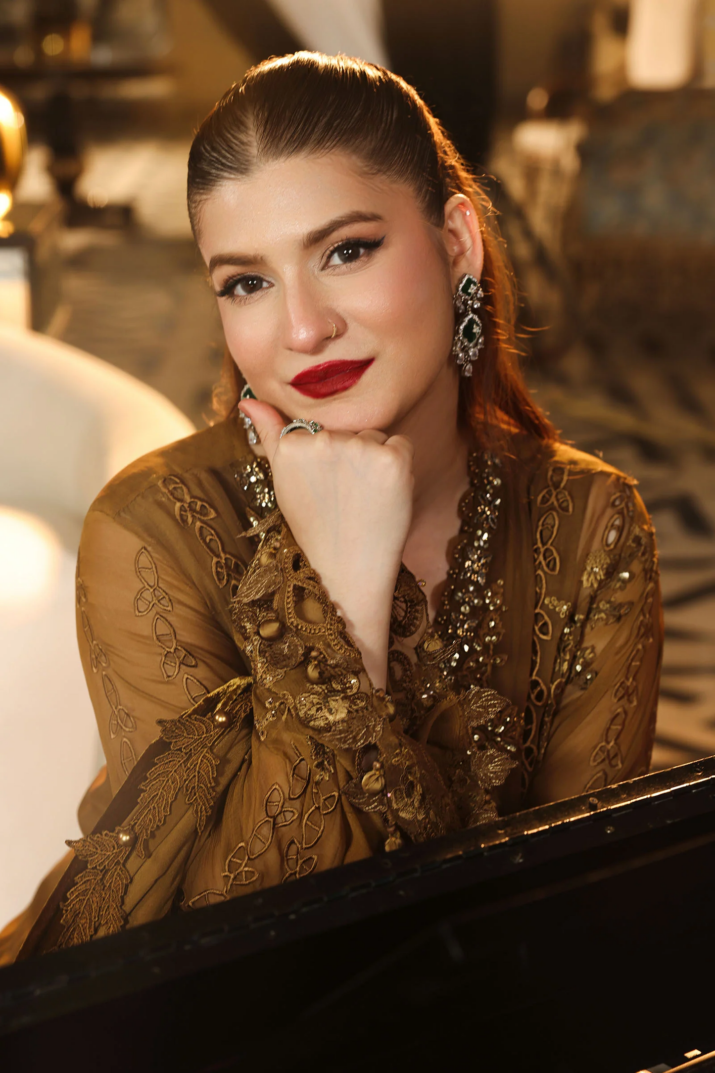 Maria B Royale Tea Affair Chiffon’26-D5