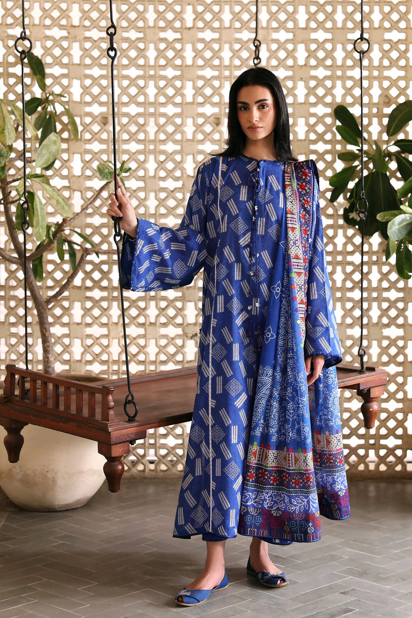 Zaha Amaya Printed Lawn’26-Zaria