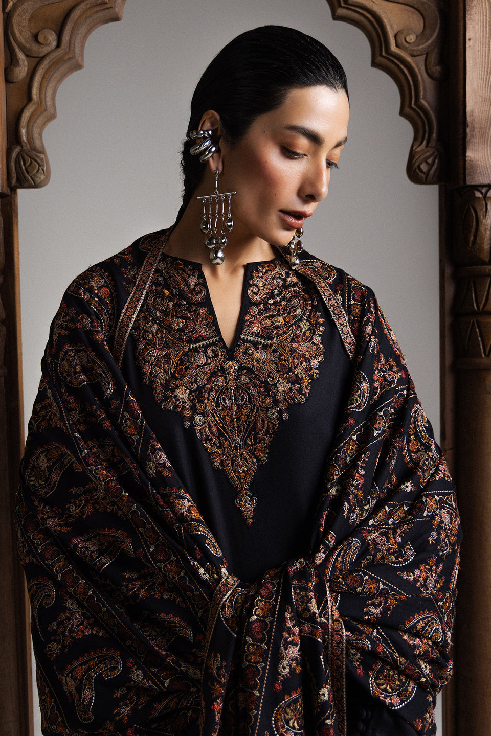 Zara Shahjahan Winter’26-Oud-D5