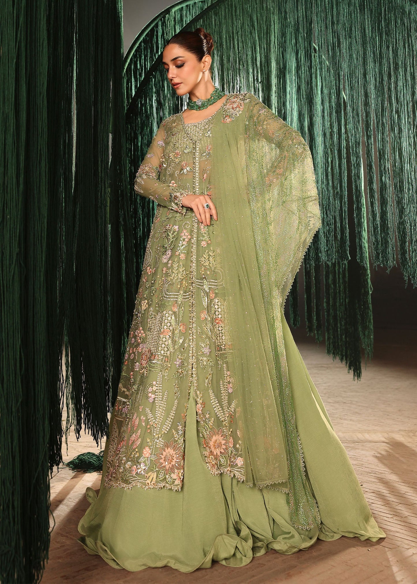Crimson Jhilmil Collection’26-Matwali