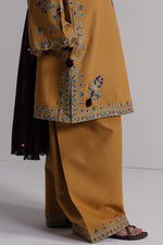 Coco by Zara Shahjahan Winter’26-Ochre-2A