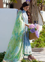 Farah Talib Aziz Luv Duv Lawn’26-Sienna Sky Blue