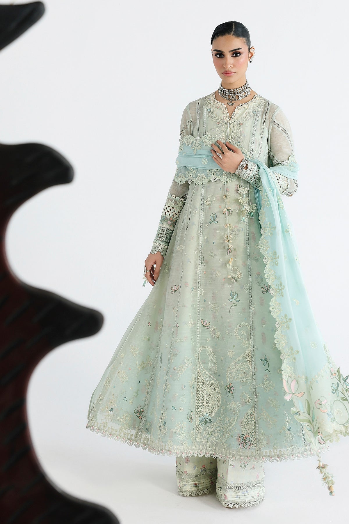 Qalamkar Festive Lawn’26-Sabel