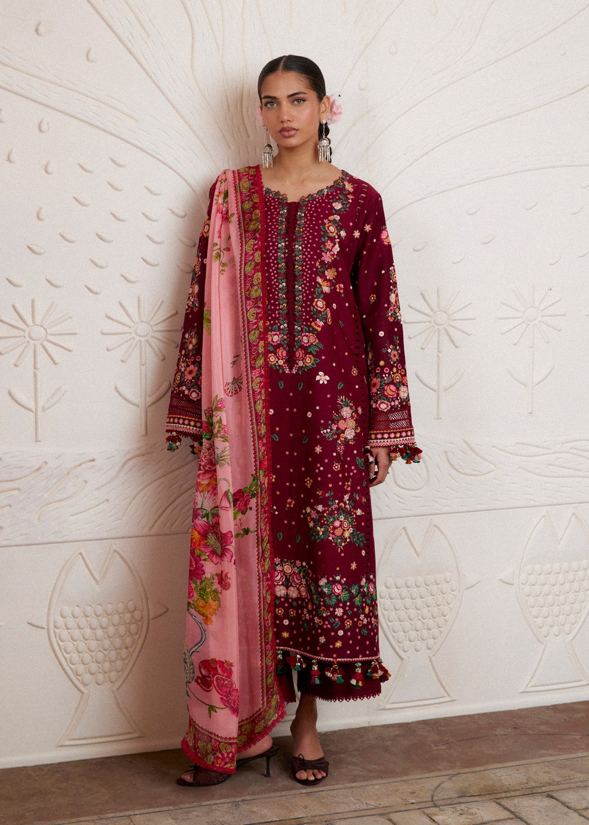 Hussain Rehar Zan Lawn’26-Kestane