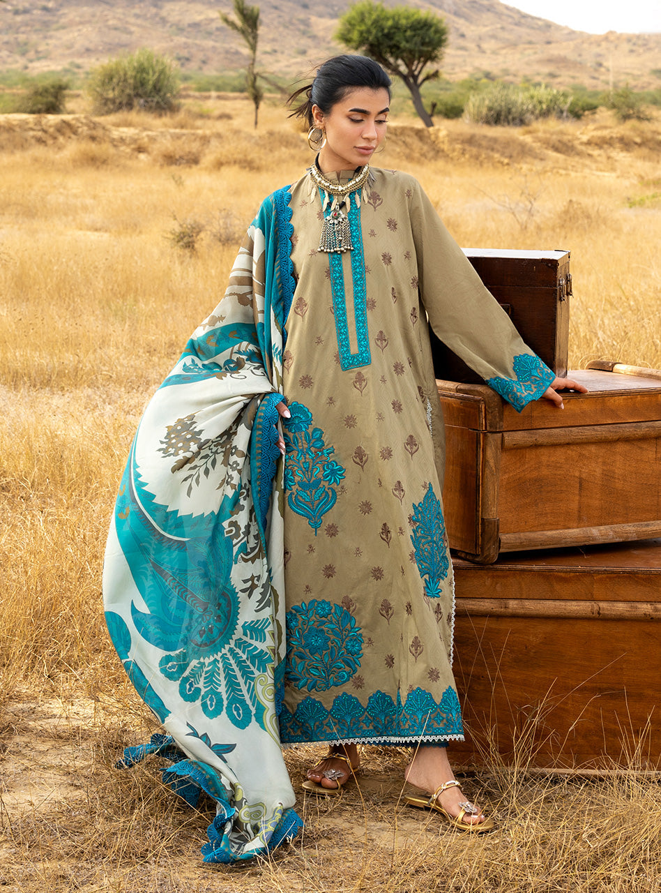 Zainab Chottani Luxury Lawn’26-Saphira 11
