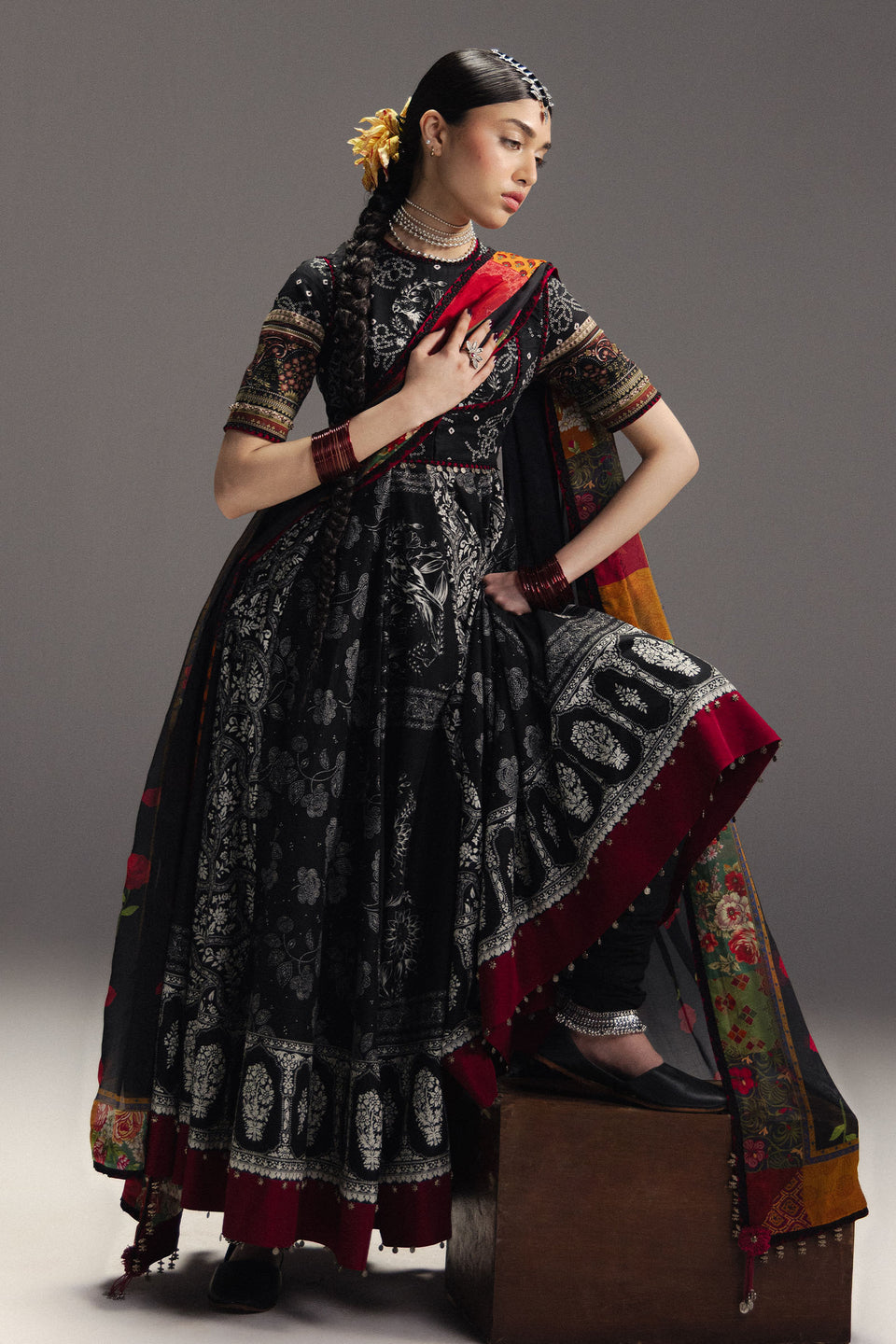 Zara Shahjahan Anarkali’26-SURKH BAHAR-D1
