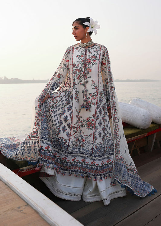 Hussain Rehar Luxury Lawn’26-Yuki