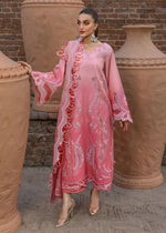 Crimson Tasawar Lawn'25 - ALL THINGS OMBRE - D1B